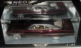 Pontiac  - burgundy - 1:43 - NEO Scale Models - 45810 - neo45810 | Toms Modelautos