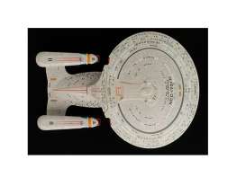 Star Trek  - U.S.S. Enterprice NCC-1701-D grey-brown - Magazine Models - Startrek001 - magStartrek001 | Toms Modelautos