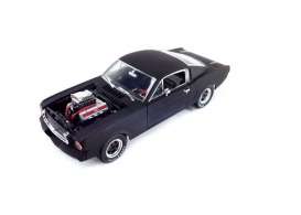 Shelby  - 1965 matt black - 1:18 - Shelby Collectibles - shelby178 | Toms Modelautos
