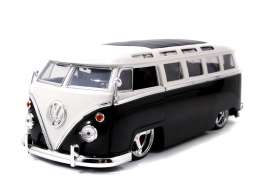 Volkswagen  - 1962 black - 1:24 - Jada Toys - 91693bk - jada91693bk | Toms Modelautos