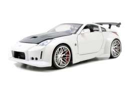 Nissan  - 2003 pearl white - 1:24 - Jada Toys - 96810w - jada96810w | Toms Modelautos