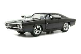 Dodge  - 1970 black - 1:24 - Jada Toys - 96953bk - jada96953bk | Toms Modelautos