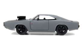 Dodge  - 1970 gray - 1:24 - Jada Toys - 96953gy - jada96953gy | Toms Modelautos
