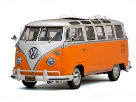 Volkswagen  - 1962 beige grey/orange - 1:12 - SunStar - 5080 - sun5080 | Toms Modelautos