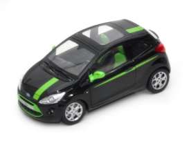 Ford  - KA 2008 black - 1:24 - Motor Max - 73382bk - mmax73382bk | Toms Modelautos