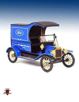 Ford  - 1917 blue/white - 1:18 - Motor City Classics - mocity88122 | Toms Modelautos