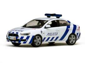 Mitsubishi  - Lancer   2010 white - 1:43 - Vitesse SunStar - 29315 - vss29315 | Toms Modelautos