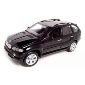 BMW  - 2005 black - 1:24 - Welly - 22074bk - welly22074bk | Toms Modelautos