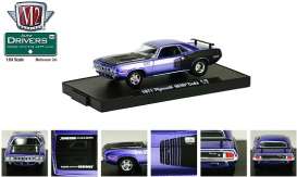 Plymouth  - 1971 blue-purple - 1:64 - M2 Machines - 11228-26-3 - M2-11228-26-3 | Toms Modelautos