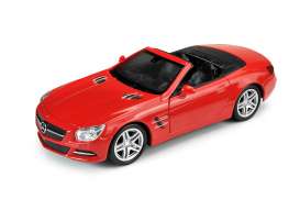 Mercedes Benz  - 2012 red - 1:34 - Welly - 43662Cr - welly43662Cr | Toms Modelautos