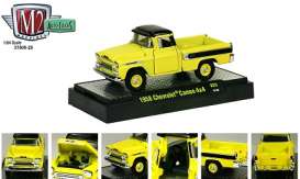 Chevrolet  - 1958 yellow/black - 1:64 - M2 Machines - 31500-25-1 - M2-31500-25-1 | Toms Modelautos