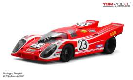 Porsche  - 1970 red/white - 1:12 - TrueScale - m141203 - tsm141203 | Toms Modelautos