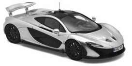 McLaren  - silver - 1:18 - TrueScale - m141810 - tsm141810 | Toms Modelautos