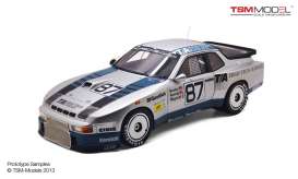Porsche  - 1982 silver/blue - 1:18 - TrueScale - m141824R - tsm141824R | Toms Modelautos