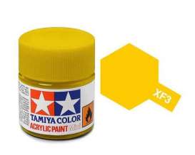 Paint  - Flat Yellow - Tamiya - XF-3 - tamXF03 | Toms Modelautos