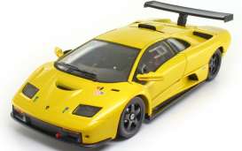 Lamborghini  - 2004 yellow - 1:18 - Hotwheels - mv53835 - hwmv53835 | Toms Modelautos