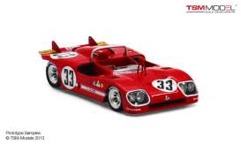 Alfa Romeo  - Tipo 33/3 1971 red - 1:43 - TrueScale - m144311 - tsm144311 | Toms Modelautos