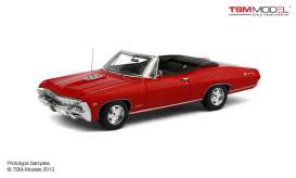 Chevrolet  - 1967 red - 1:43 - TrueScale - m144322 - tsm144322 | Toms Modelautos