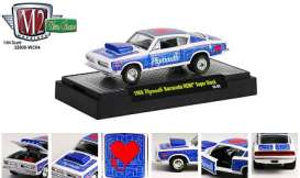 Plymouth  - 1968 blue/white - 1:64 - M2 Machines - 31600WC04-1 - M2-31600WC04-1 | Toms Modelautos