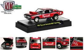 Plymouth  - 1968 red/black - 1:64 - M2 Machines - 31600WC04-2 - M2-31600WC04-2 | Toms Modelautos