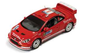 Peugeot  - 2005 red - 1:43 - IXO Models - ram201 - ixram201 | Toms Modelautos