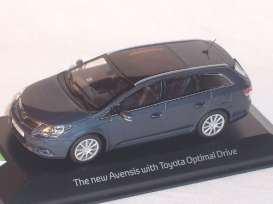 Toyota  - blue - 1:43 - Minichamps - avensis - mcavensis | Toms Modelautos