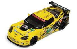 Corvette Chevrolet - 2012 yellow/black - 1:43 - IXO Models - lmm239 - ixlmm239 | Toms Modelautos