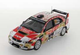 Mitsubishi  - 2009 white/red/gold - 1:43 - IXO Models - ram395 - ixram395 | Toms Modelautos