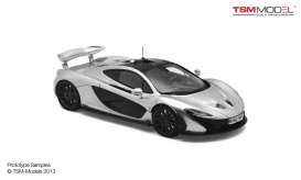 McLaren  - 2013 silver/black - 1:43 - TrueScale - m144329 - tsm144329 | Toms Modelautos