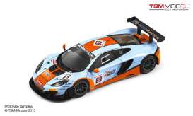 McLaren  - 2013 blue/orange - 1:43 - TrueScale - m144335 - tsm144335 | Toms Modelautos