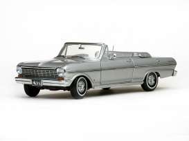 Chevrolet  - 1963 satin silver - 1:18 - SunStar - 3976 - sun3976 | Toms Modelautos