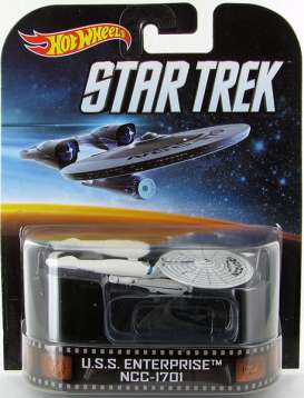 Star Trek  - white - 1:64 - Hotwheels - mvBDT85 - hwmvBDT85 | Toms Modelautos