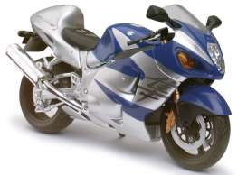 Suzuki  - silver/blue - 1:12 - Joy City - joy600201sb | Toms Modelautos