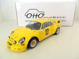 Renault  - yellow - 1:18 - OttOmobile Miniatures - otto092 | Toms Modelautos