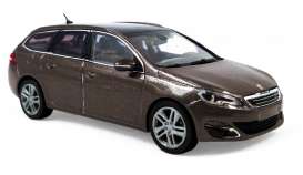 Peugeot  - 2014 moka grey - 1:43 - Norev - 473837 - nor473837 | Toms Modelautos