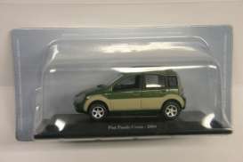 Fiat  - 2004 green - 1:43 - Magazine Models - FIpandacross - magFIpandacross | Toms Modelautos