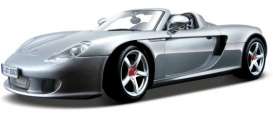 Porsche  - 2003 grey - 1:18 - Maisto - 36665gy - mai36665gy | Toms Modelautos