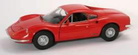 Ferrari  - 1969 red - 1:18 - Anson - anson30301 | Toms Modelautos