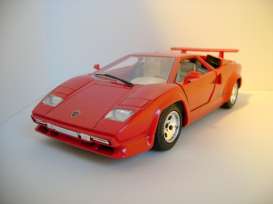 Lamborghini  - 1988 red - 1:18 - Bburago - 3037 - bura3037 | Toms Modelautos