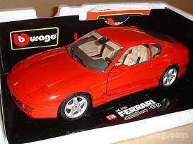 Ferrari  - 1992 red - 1:18 - Bburago - 3046 - bura3046 | Toms Modelautos