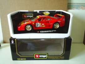 Ferrari  - 1987 red - 1:18 - Bburago - 3032 - bura3032 | Toms Modelautos