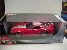 Dodge  - 2002 red/silver - 1:18 - Hotwheels - mv29615 - hwmv29615 | Toms Modelautos
