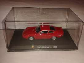 Abarth  - 1000 Bialbero 1963 red - 1:43 - Magazine Models - ABbial - magABbial | Toms Modelautos