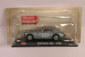 Cisitalia  - 1950 silver - 1:43 - Magazine Models - MMcis - magMMcis | Toms Modelautos