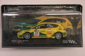 Seat  - 2008 yellow - 1:43 - Magazine Models - RleonBTCC - MagRleonBTCC | Toms Modelautos