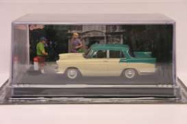 Austin  - creme/blue - 1:43 - Magazine Models - DIOaustin - magDIOaustin | Toms Modelautos