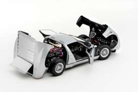 Lamborghini  - 1979 silver - 1:18 - Kyosho - 8315s - kyo8315s | Toms Modelautos