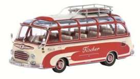 Setra  - red/white - 1:43 - Schuco - 2837 - schuco2837 | Toms Modelautos