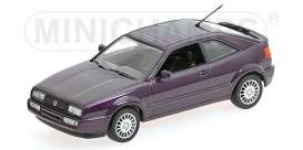 Volkswagen  - 1990 purple - 1:43 - Minichamps - 400055604 - mc400055604 | Toms Modelautos