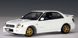 Subaru  - 2001 white - 1:43 - AutoArt - 58641 - autoart58641 | Toms Modelautos
